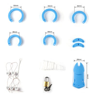 Add the Silicone Sissy Cock cage to your list of essentials it's perfect for making your secret fantasies a reality. Embrace your inner maid as you tackle chores, all while Mom's watchful eye keeps you in line. This premium silicone device ensures comfort and denial in style.