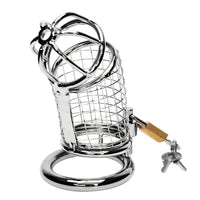 Stainless steel dick cage ensures a clean lockup experience, ideal for weddings. Comes with multiple keys for safe, customizable fit. Keep desires in check, enhancing commitment.