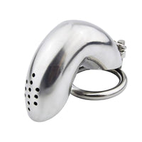 Discover our mini male penile cage crafted from stainless steel. This serious device ensures you can't break free, preventing harmful effects of uncontrolled urges. Studies show chastity improves focus take control today.