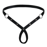 Unleash the thrill of BDSM with this breathable nylon sissy chastity belt. Adjustable straps ensure a snug fit, while metal loops add edge. Perfect for a night strapped down on the bed, feeling desires sliding and passion dripped onto exposed skin.