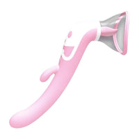 Indulge in our multi-speed tongue vibrator that stimulates your clit, offering penetration and mimicking the sensation of eating out, leaving you begging for more. Perfect for solo play or spicing up handjobs.