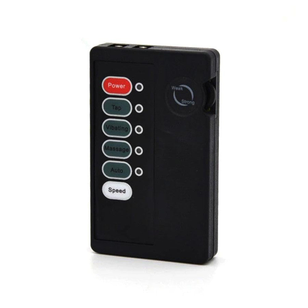 Experience intensified pleasure with the Cock Electrifying TENS Unit. This allows controlled shock waves to stimulate through the restrictive enclosure of compatible, keeping desires detained. Fast shipping available.