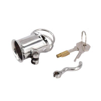 Got desires under control with our custom Prince Albert Cruel Male Chastity Device made of stainless steel. This secure metal chastity device offers unparalleled security and intensified sensations. Experience comfort and control like never before.
