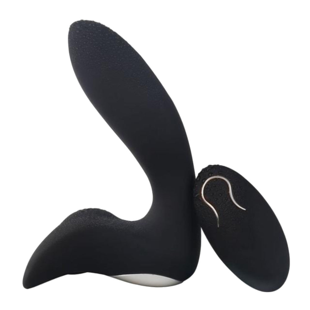 Closed yet open to new heights, this massager's ergonomic design targets your P-spot, all wrapped in a non-itching, sock-like comfort. With remote control bliss, you'll explore vice-like pleasures effortlessly.