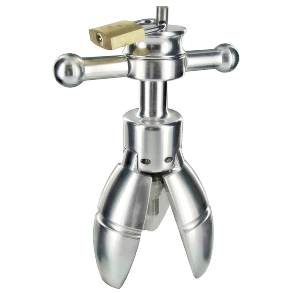 Unlock a sensational experience with this anal dick expander, blending stainless cock pleasure with versatile attachments. Perfect for any BDSM program, inspection-ready; miss out no more!