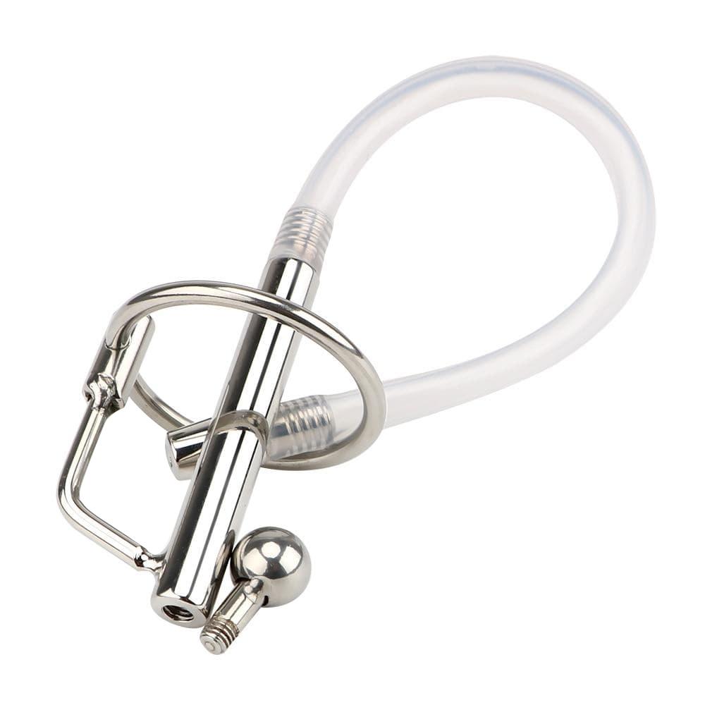 Explore the realms of feminization and chastity with our flexible steel catheter urethral plug. Perfect for maids and littles craving progression, its secure fit ensures sleek, slutty satisfaction.