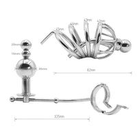 Indulge in ultimate control and comfort with our unique silicone device. Designed with a secure bar divider, it's perfect for busting limits and popping into new sensations.