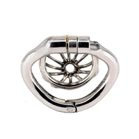 Elevate daily chores with the Helpless Captive cock cage, a sleek metal device that discreetly disciplines under clothes. Perfect for shirts, shopping, and your list of tasks, it ensures focus, control, and a hint of thrill throughout your day.