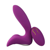 Deepening connection for lovers, this prostate massager allows stable pleasure with remote control settings. The silicone shaft targets P-spot, promising unique exploration.