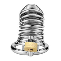 Unlock new relationship dynamics with our Spiral Into Control. Starting with sophisticated design, stainless steel offers challenges for growing intimacy. List your priorities and embrace evolving dynamics from the beginning.