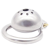 Experience the ultimate in flat Chastity with the Punisher a sleek, flat-shaped device designed for huge male restraint. This triple-sized cage offers a perfect fit, combining comfort and discipline. Its innovative design ensures you embrace self-control in style.