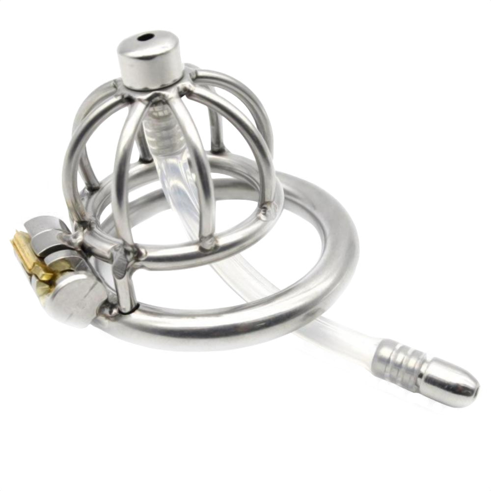 Experience ultra-girthy pleasures with the realistic Tiny Urethra Stretcher kit. Perfect for growers, its secure fit and dual functionality enhance BDSM play and urethral exploration.