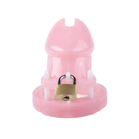 Indulge in the ultimate control with our soft, pink, stretchy chastity denial kit, perfectly sized for growers seeking a discreet yet effective way to achieve that elusive sissygasm. Embrace femininity while keeping your cock comfortably secured.