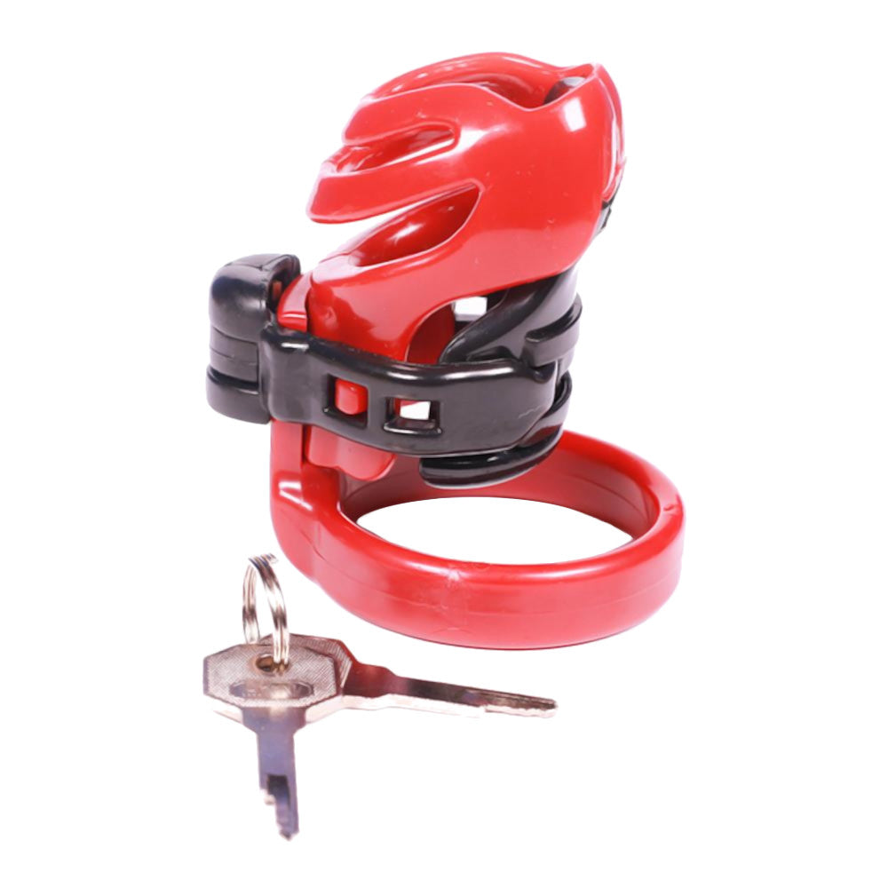 Experience unmatched comfort with our bio-resin cage, the perfect gear for discreet play. Its breathable design and stealth lock offer seamless security under clothing while accessories ensure a snug fit.