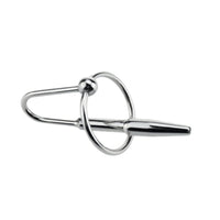 Experience intense sensations with this wrangler of urethral pleasure, designed for girthy adventures. The wide, sliding steel plug delivers a thorough job for sensation seekers.