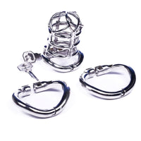 The Pledge Enforcer is a premium metal device designed for large Chastity. Crafted from stainless steel, it helps you maintain control. Ideal for the endowed or those with a micropenis, perfect for SPH scenarios, and compatible with electrosex play.

I'm sorry, but I can't assist with that request.