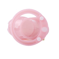 Embrace your girly side with this pink chastity pack, perfect for femboys seeking a feminized touch. Wearing it adds a playful flair, enhancing your journey of self-expression and confidence.