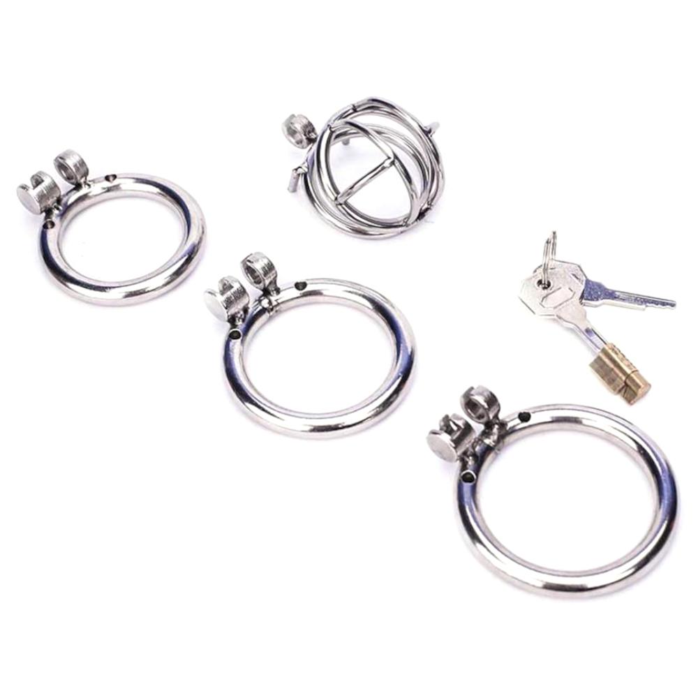 Designed for the short male, this cage sissy features an ergonomic opening and tubes that align perfectly with your urethra for comfortable urinating. Its compact design keeps your turtle securely caged, ensuring ultimate control.
