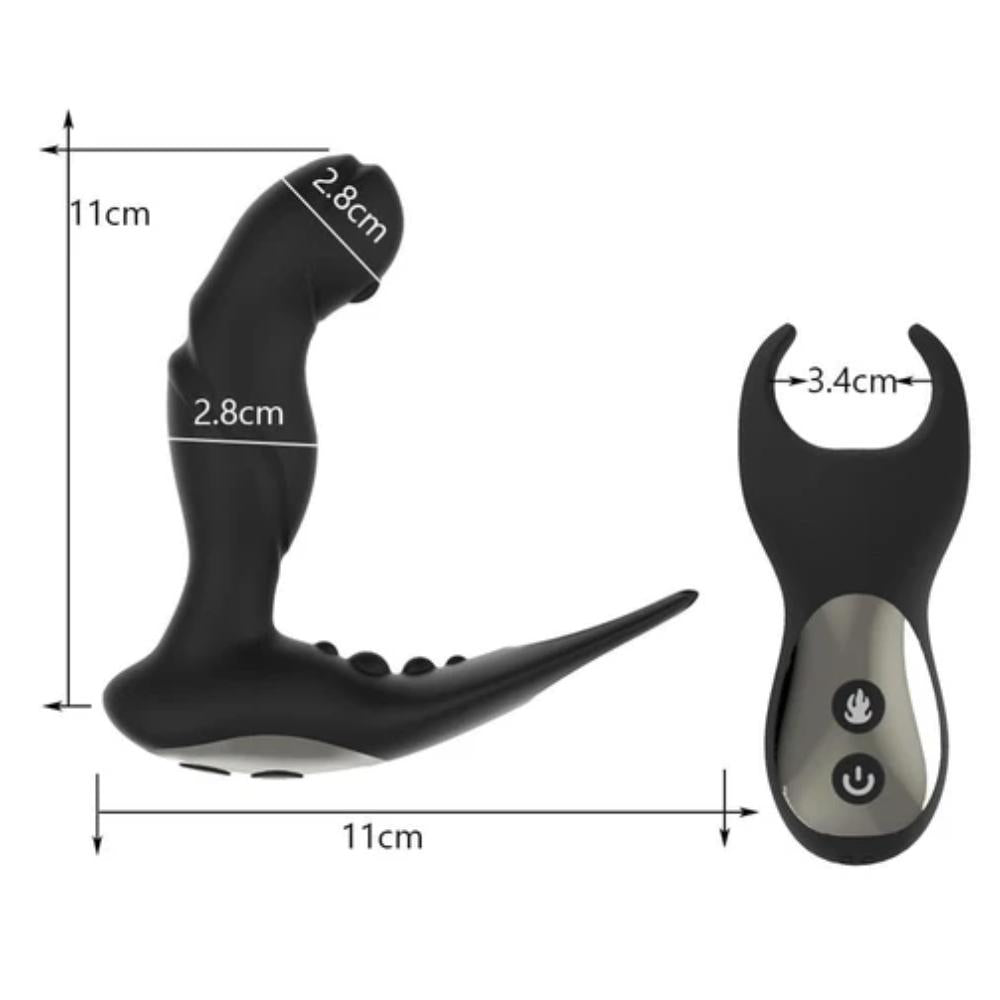 Discover intense sensations with our Heating Wireless Sissy Chastity Prostate Massager. Combining sounding, torture, and electrostim features, this wireless shocker offers electrifying pleasure at your fingertips.