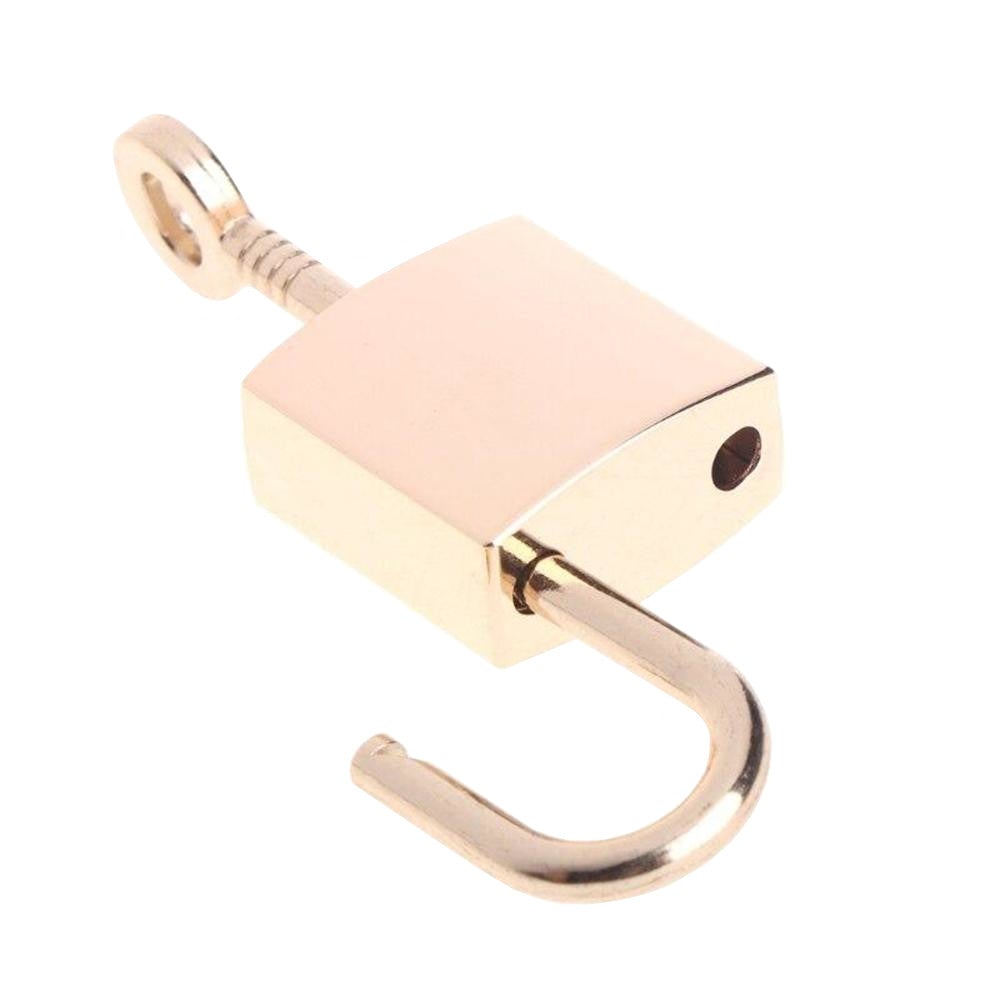Elevate your relationship with our Premium Polished Finish Chastity Padlock. Lock up your loser boyfriend's desires with this extremely secure device that adds a feminine touch to your intimate play, making every moment thrillingly humiliating yet deeply connecting.