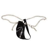 Unleash your inner alpha with our Chain Gang Male Chastity Belt Underwear. Perfect for Friday night dance roles or spicing up intimate moments, this belt, paired with heels, lets you transform into a seductive stripper and ignite passion anew.