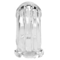 The sissy cock cage is perfect for submissive men feeling dirty or shameful about their desires. Soft silicone offers little discomfort, unlike being raped by rigid alternatives.