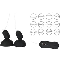 These pink silicone cups offer hands-free pleasure with a unique vibe-suction combo, like urethral inserts, delivering targeted joy. Switch between 16 intensities discreetly using the remote.