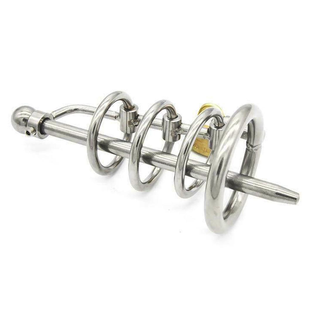Experience the ultimate in personal discipline with our Extreme Urethral. This masterfully crafted 'maiden' accessory tucks away your desires into a secure pouch, comfortably concealed under shorts or lingerie, empowering you with discreet control.