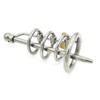 Experience the ultimate in personal discipline with our Extreme Urethral. This masterfully crafted 'maiden' accessory tucks away your desires into a secure pouch, comfortably concealed under shorts or lingerie, empowering you with discreet control.