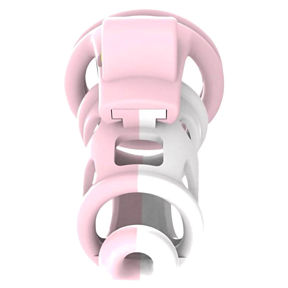 Experience comfort with The Oath Keeper cage. Its smooth design prevents pinching and pokes, making cleaning easy. Ideal for uncircumcised men and growers, ensuring a secure fit without discomfort.