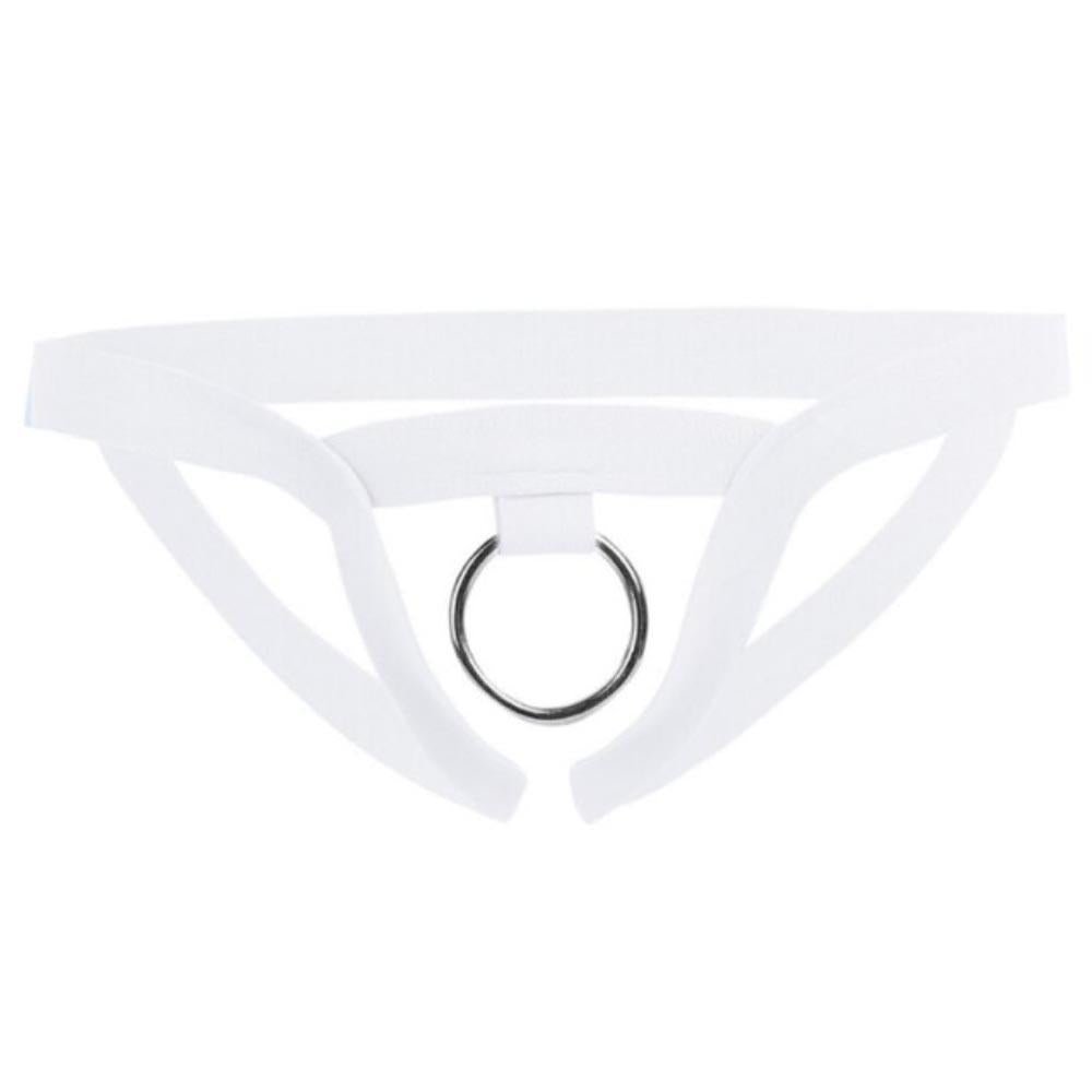 Elevate your intimate moments with our Anal Cage Belt. This enticing belt secures his cock, keeping him hard and horny, while the beaded plug provides deep stimulation. He won't be cuming anytime soon, making him eager to be pegged and fulfill your desires.