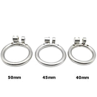 Embrace 'sound chastity' with our comfy 'dick cage urethra'. This sleek profile metal cage features secure attachments and a hinge-type lock for convenience. Check out the pic and experience control like never before!