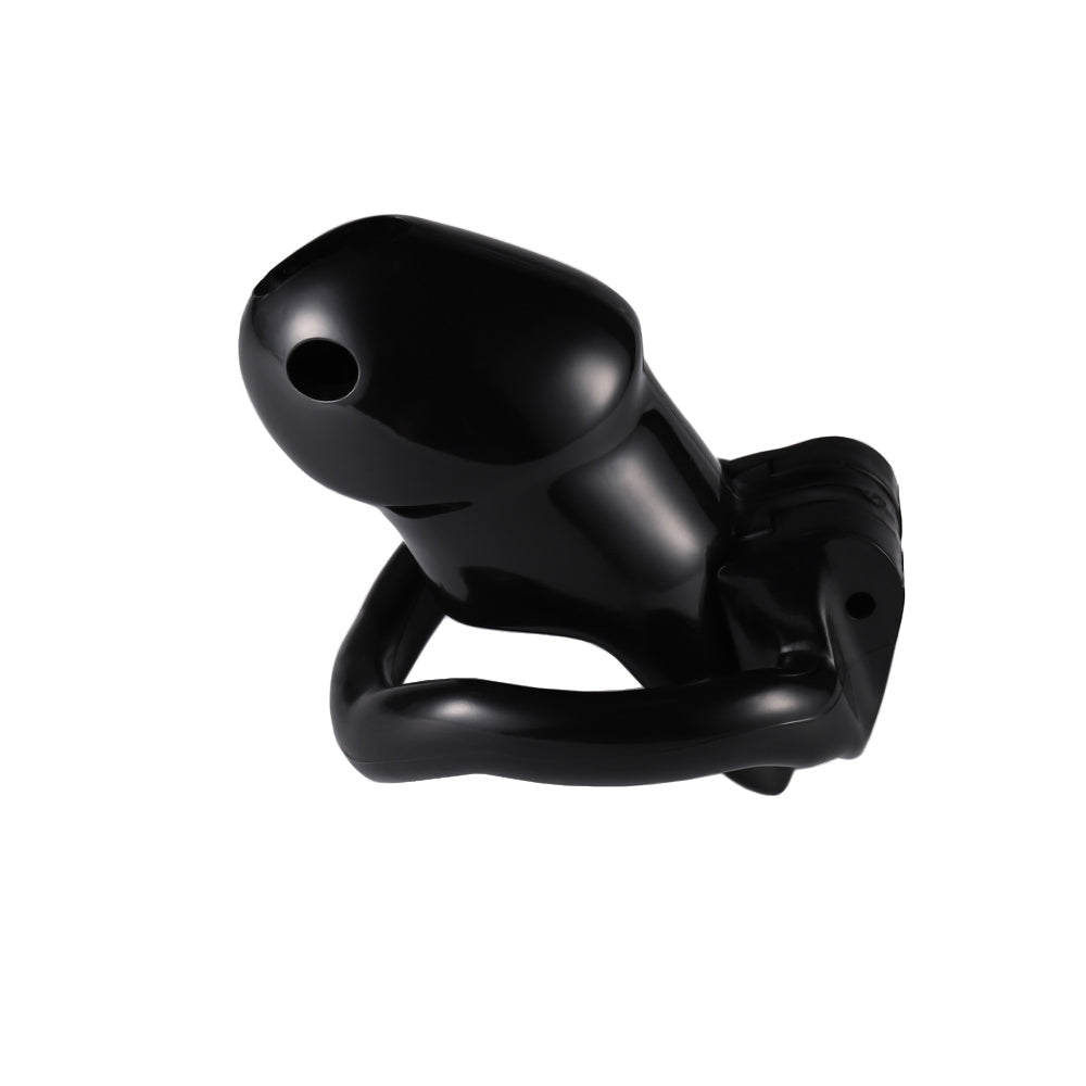 The smallest cage for feminization, ideal for a little clitty with snug fit. With its thoughtful dimensions and secure lock, even smaller testicles are comfortably accommodated.