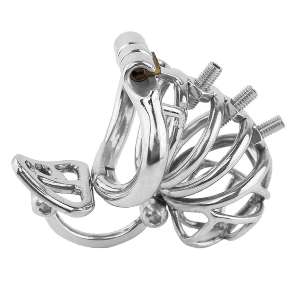 Looking for an alternative to control unwanted erections? The Cock Asylum Metal device works to keep your little one in check. Ideal for discipline, play, or a daring wedding gift embrace ultimate restraint.