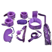 Experience ultimate bondage with the Punisher model set. Featuring curved cuffs adorned with spikes for thrilling sensation, this kit elevates restraint play. Complete with wrist and ankle cuffs, it's perfect for those seeking an unforgettable adventure.