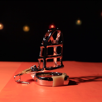 Introducing the inverted cage a device for the cruel male seeking ultimate control. Keep your cum securely contained as you get started on a journey where desires drip away. Feel every moment as you are dripped into submission, cuming to terms with true restraint.