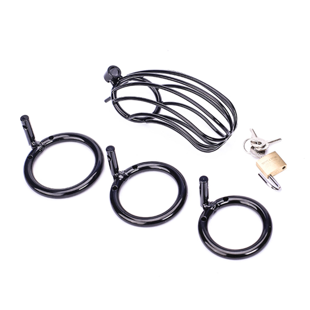 Experience unparalleled control and pleasure with this steel featuring a tube penis design. Dual vibrating rings deliver intense stim and vibrations for a thrilling vibe that enhances restraint and excitement.