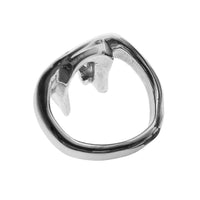 Lost your ring during an escapade? Our versatile base rings, available in varying sizes, offer durable silver metal for secure fit. Discover comfort with adjustable spacer options!