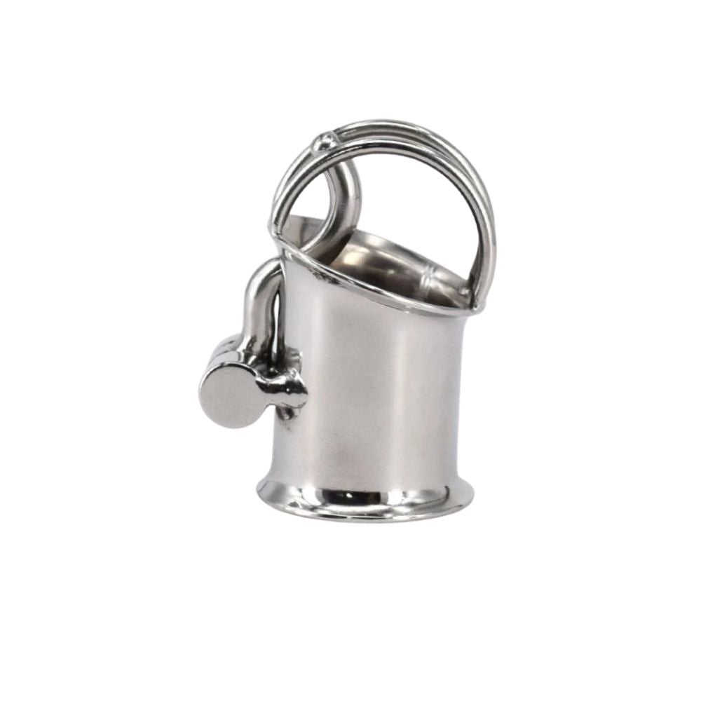 Experience intense pleasure and control with our metal device featuring a sleek dick locker flat design. Perfect for lovers seeking a humiliating yet thrilling edge, this device integrates sph elements and caters to your sadistic desires. Compatible with electrosex accessories for enhanced stimulation.