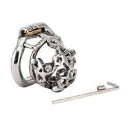 Experience the perfect blend of control and intimacy with our steel dick, designed specifically for the short male. This offers a psychological edge, locking in desire. As one internet quote says, In this case, less is truly more.