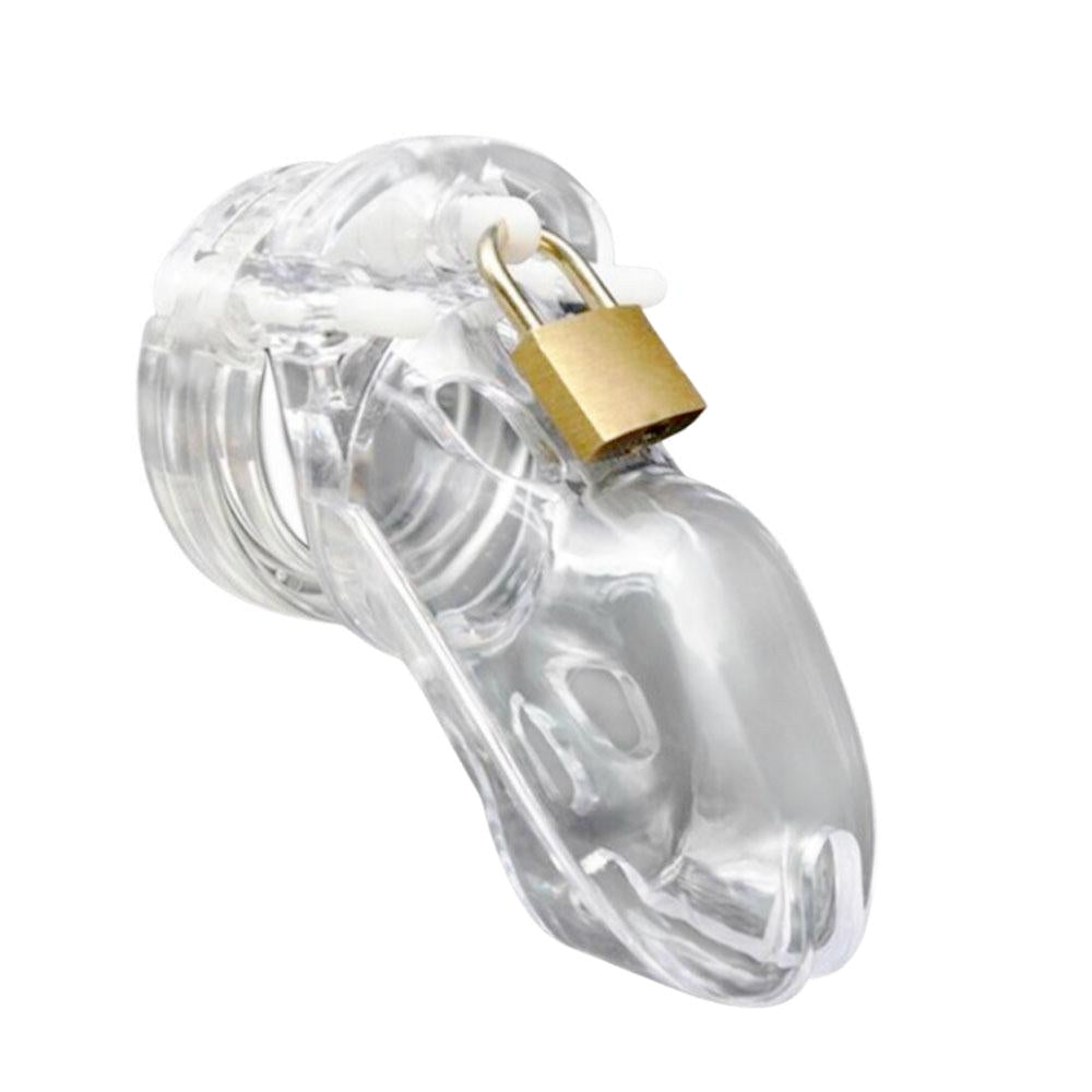 Elevate your chastity play without urethra tubes or catheters. This device minimizes risk with its perforated design, ensuring safe, hygienic fun that's snug and customizable.