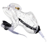 Experience ultimate control with our plastic featuring electroshock functions. This shocker offers extremely thrilling sensations, choosing from gentle pulses to shocking stimulation. The included urethral sound cock enhances your electroshock play.