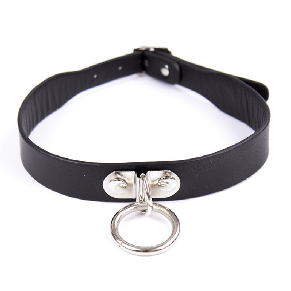 Enter a world of power exchange with this stylish collar. Perfect for the dom, keyholder, and sub dynamic, its more than a steel chastity device. The adjustable fit and durable materials provide comfort and control, embodying the contract of trust and mutual desire.