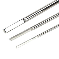 Experience unparalleled sensation this summer with our curvy stainless steel penis plug sound. Available in three diameters, it's possible to reach deep pleasures without fail. Take the flying leap into new experiences and satisfy your desires.