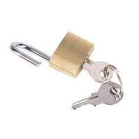 Secure your metal penis cage with our biosourced brass replacement padlock. This durable attachment keeps your device closed. With precision print detailing, it's the perfect addition.