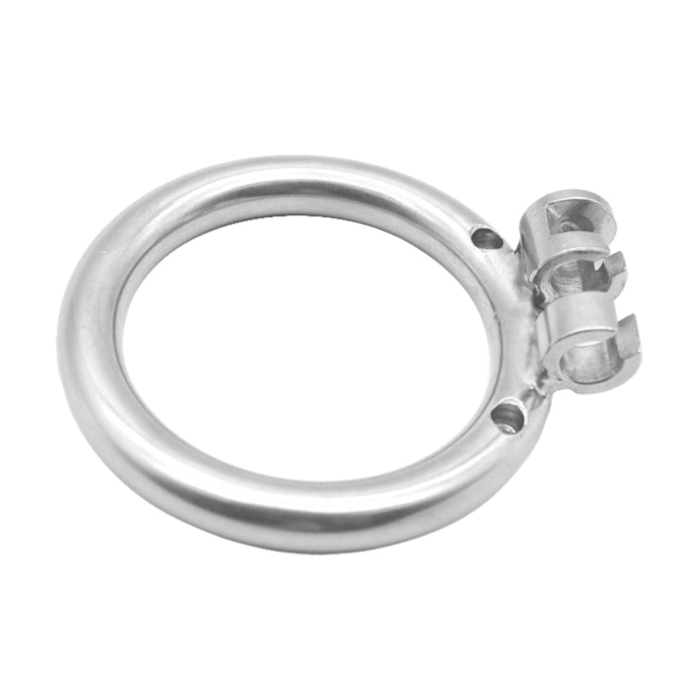 Embrace your lover's control with our flat chastity cage, designed for comfort in uncircumcised intimacy. Minimize shame and maintain a discreet bulge, perfect for the endowed.