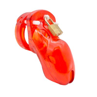 Embrace your submissive side with this resin device for the modern guy. Perfect for role reversal, it offers a snug fit and hygiene features, allowing rotten habits to fade while progress and connection flourish.